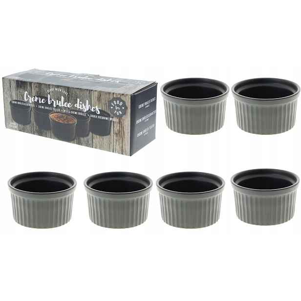 Formičky 6x Misky Na Muffiny Creme Brulle Porce