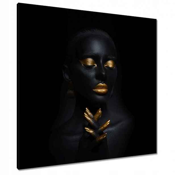 Obrazy 80x80 Zlaté mlčení