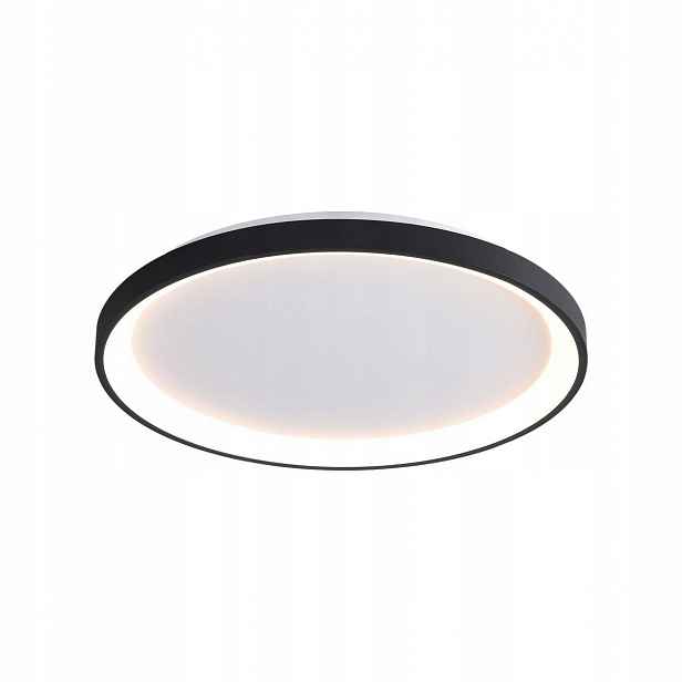 stropní svítidlo Led Raden Černá Variabilní barva 3000-6000K 48 cm Bílá Italux