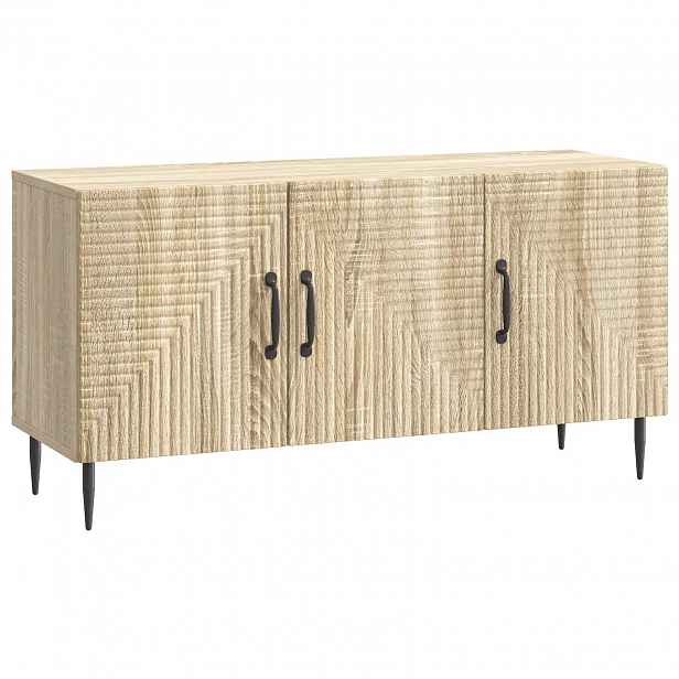 vidaXL Televizní skříň Dub sonoma 99 x 34,5 x 50 cm Kompozitní dřevo