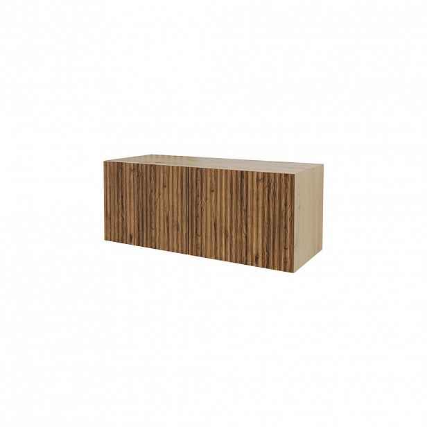 ALTDECOR NÍZKÁ komoda NOA-2-W 100 x 40 x 40 cm – Artisan / Katania