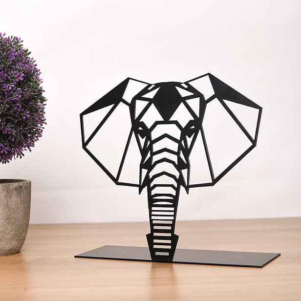 Dekorativní předmět Elephant - Black