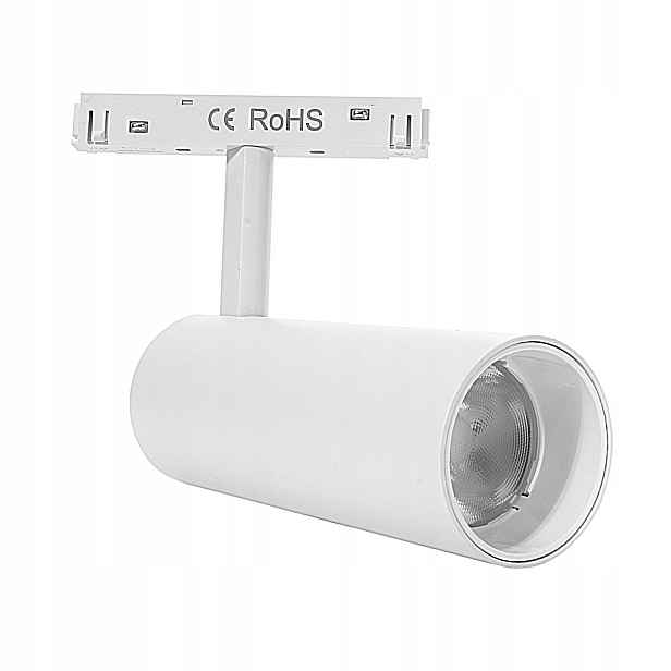 Domeno magnetická kolejnicová lampa 48V 15W Led 4000K 1200lm bílá