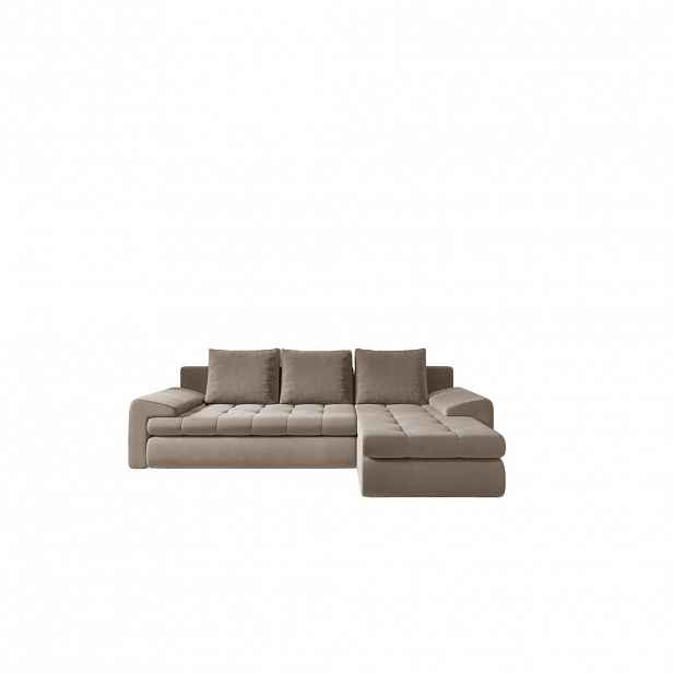 Kaiser Möbel ROHOVÁ SEDAČKA TOMI Castel Béžová Pravá strana