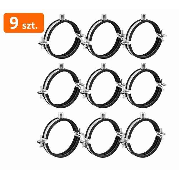 Objímka 9 Kusů pro ventilaci Ø450 mm s gumou