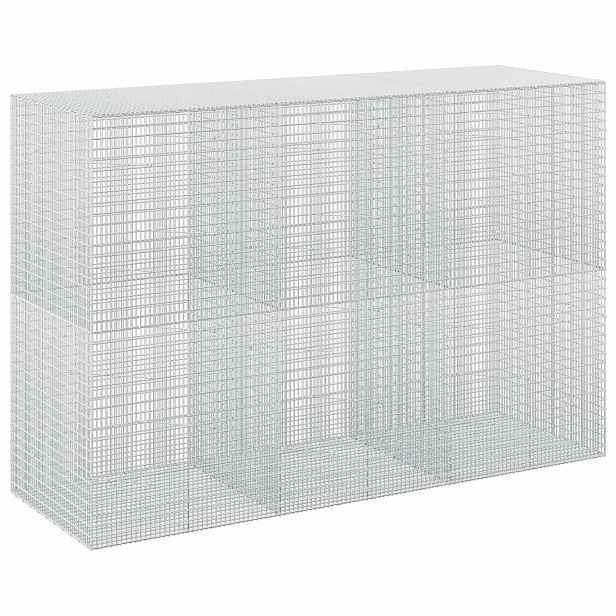 vidaXL Gabion s drátem 5 mm a síťkou 5x2,5 cm 300x100x200 cm