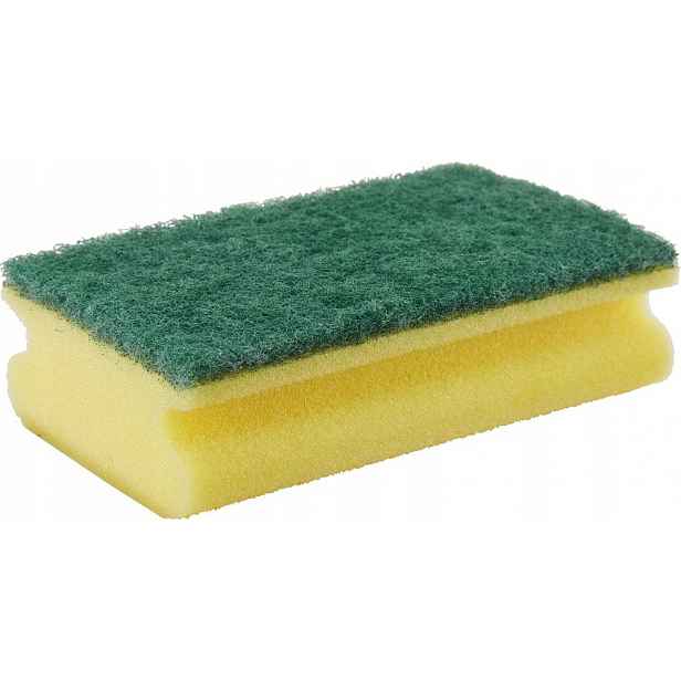 Pu polyuretanová brusná Houbička žlutá 8,5x6x4cm 30 kusů
