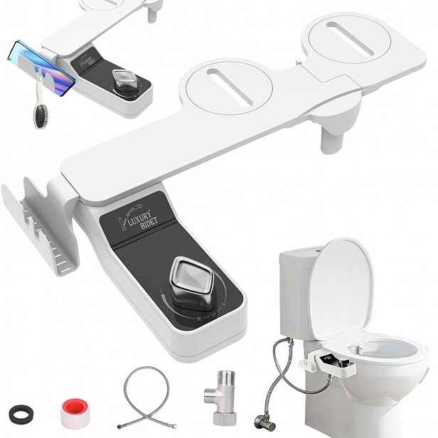 Bidet pro Sedes 2 Zatahovací trysky Regulace tlaku s držákem na telefon