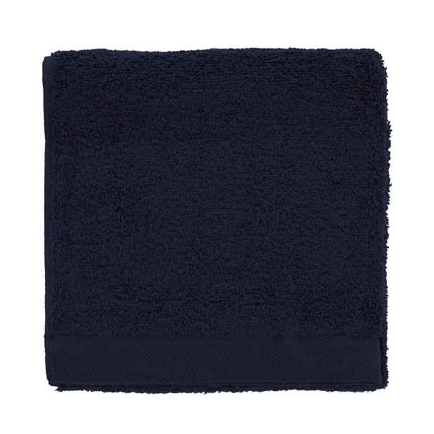 Tmavě modrý froté bavlněný ručník 40x60 cm Comfort – Södahl