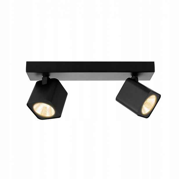 Aveiro Černá Moderní lampa 2 Nastavitelné Led světlomety 10W 4000K