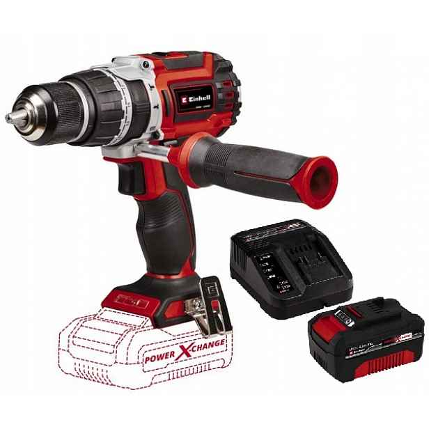 Einhell Aku Vrtačka Příklepový Tp-cd 18/60 Li I Bl Set 4,0AH