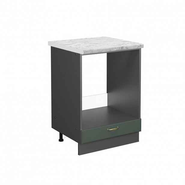 Vicco SKŘÍŇKA NA VESTAVĚNOU TROUBU Fame-Line Zelená zlatá země 60 cm , PD Mramor