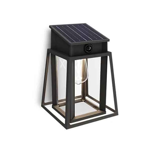 Zahradní nástěnné svítidlo Solární Lampa Led 3.2W IP44 s pohybovým senzorem Philips