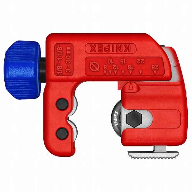 Knipex Tubix S Řezačka Trubek 3-30 MM Nerezová Ocel Úzká Místa