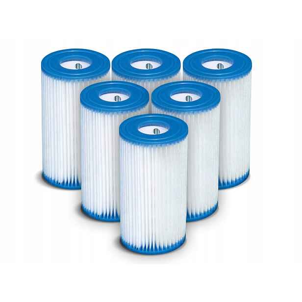 6 x Filtr do čerpadla komplet Typ B Intex 29005
