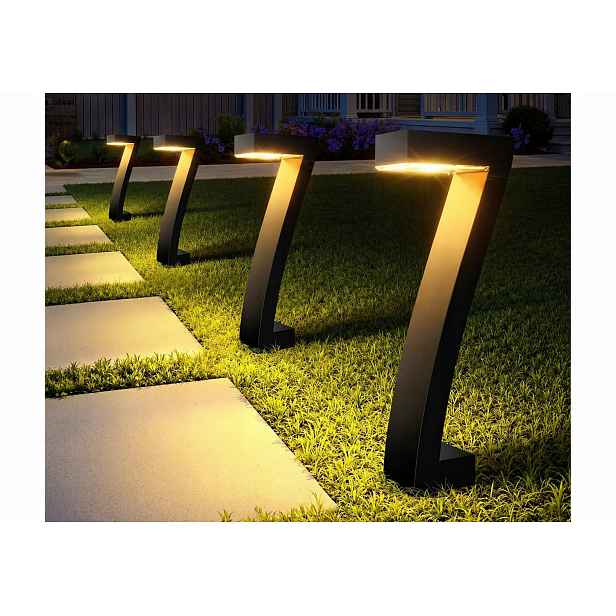 4 ks solárních Led solárních venkovních zahradních lamp, voděodolná lampa