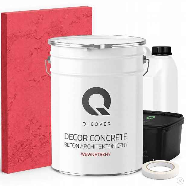 Architektonický Vnitřní Beton Set Růžový H3631 19kg Komplet 10m2