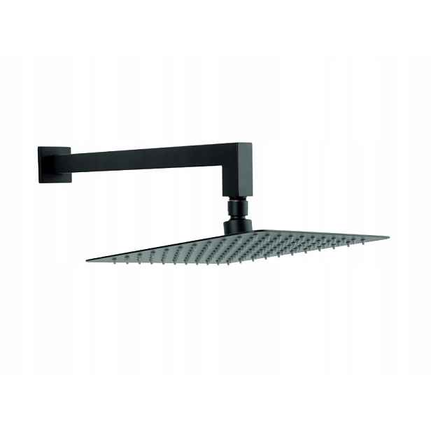 Ferro Sprchový Set S Dešťovou Sprchou 250 X 250 MM Slim, Černý