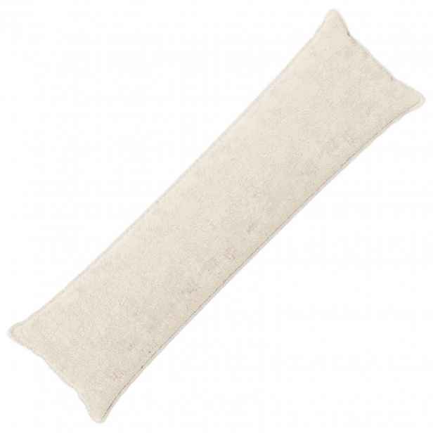 vidaXL Povlak na polštář HOUTEN Bílá 40 x 145 cm Umělá králičí