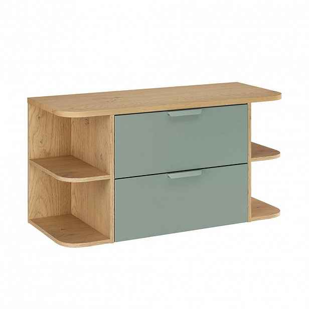 Petits-meubles SKŘÍŇKA POD UMYVADLO 100.4cm Oria Zelená