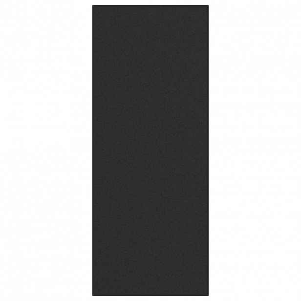vidaXL Rohož Černá 120 x 300 cm 100% polyamid