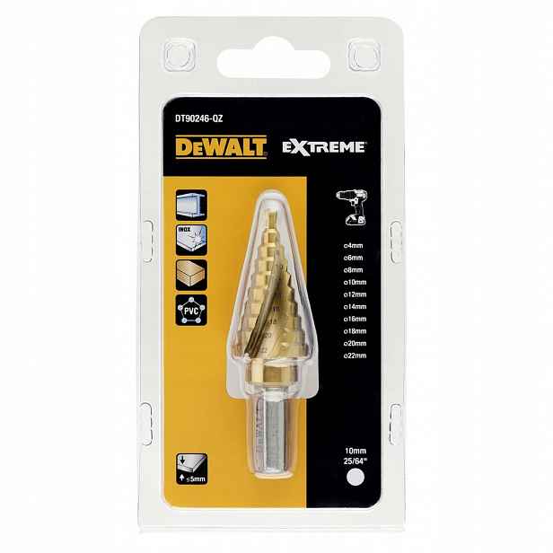 vrták Hss-tin do kovu, 4,0 22,0 mm, DeWalt [DT90246-QZ]