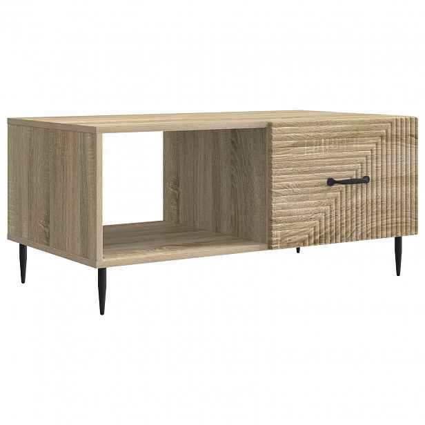 vidaXL Konferenční stolek Dub sonoma 90 x 50 x 40 cm Kompozitní dřevo