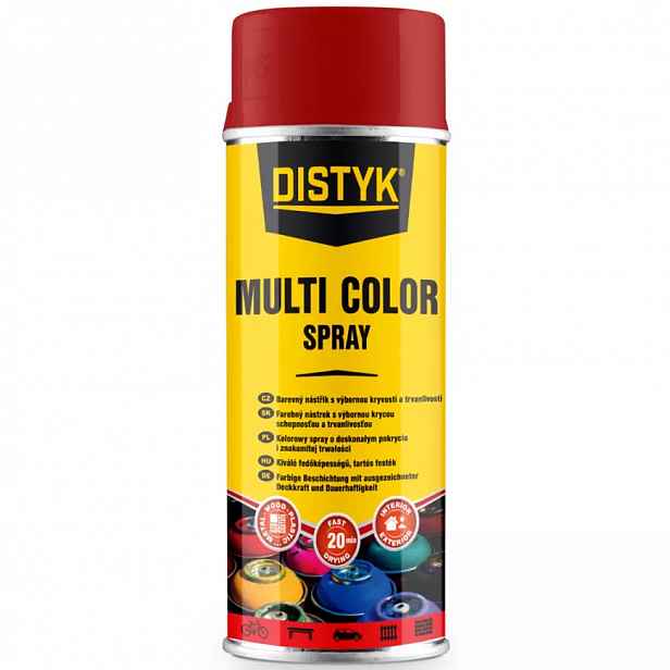 Multi Color Spray Distyk RAL 8017 Čokoládová hnědá 400 ml