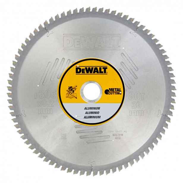 DeWALT - Pilový kotouč na hliník 305x30 mm, 80 zubů DT1916