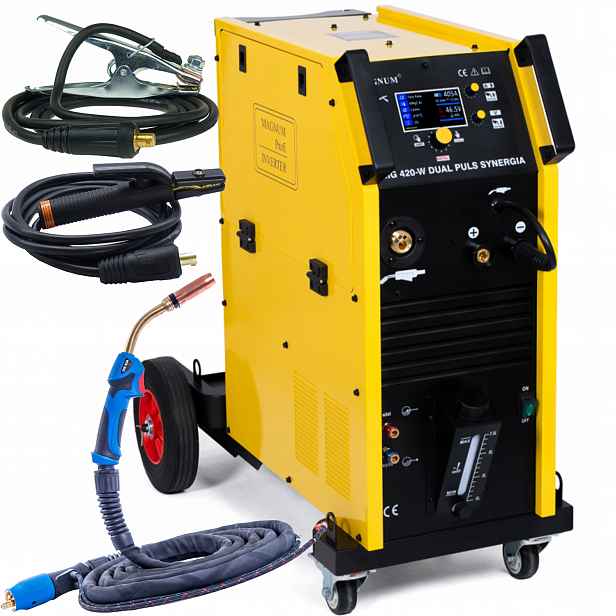 Magnum Mig 420W Svářečka M2 S Duálním Pulsem A Synergií Igbt 400V