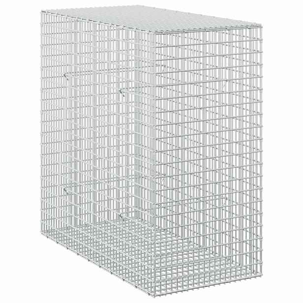 vidaXL Gabion s drátem 5 mm a síťkou 5x2,5 cm 50x100x100 cm