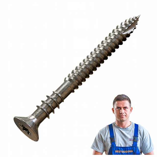 Vyrovnávací vrut do dřeva Arvex Wpo 6x130 Torx 100 kusů