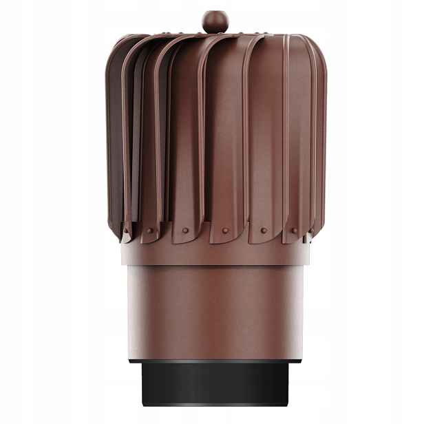 Komínová vložka pro ventilaci Otočná fi150+REDUKCE 110 Bronz 8017