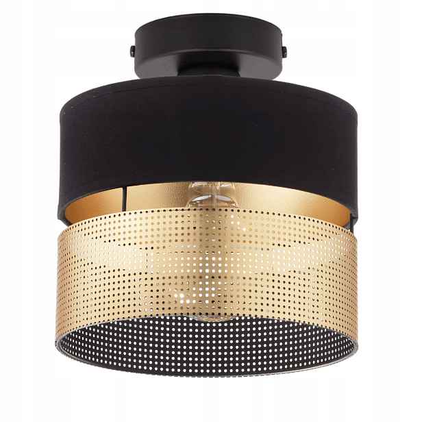 Závěsná Stropní Lampa S Dírkami Zlatá E27 Led Stropní Svítidlo 20 CM