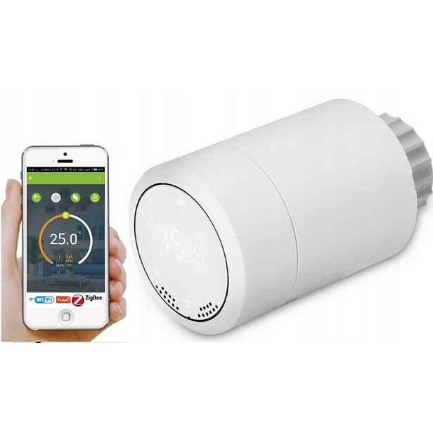 Inteligentní Termostatická Hlavice Tuya Zigbee Wifi