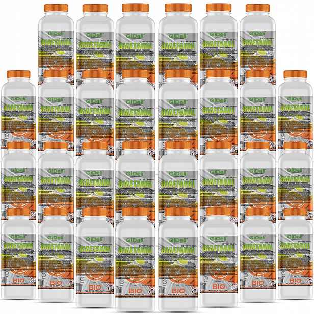 Bioetanol do krbu 30 x 1L vůně pomeranče biopalivo