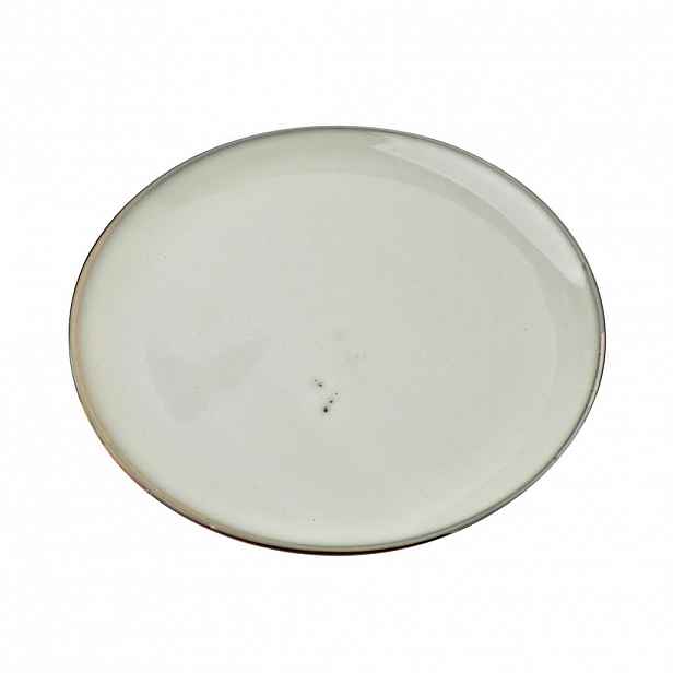 Mondex DEZERTNÍ TALÍŘ Basic Nature, porcelán, béžová