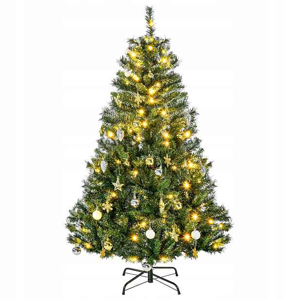 Vánoční stromek s dekorací 120 Led