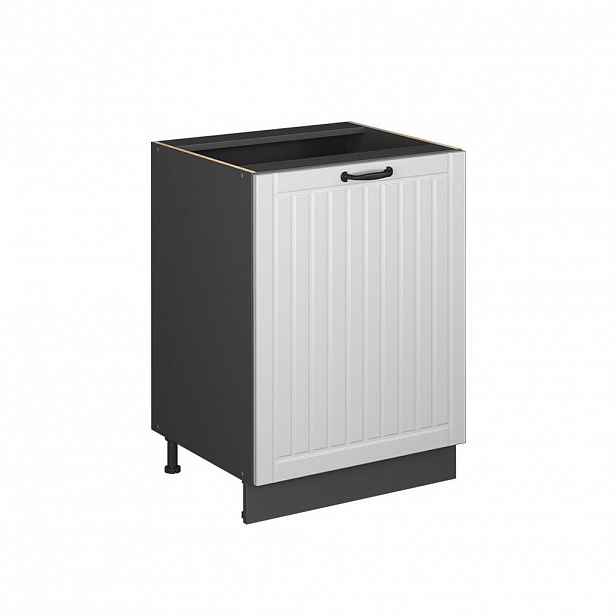 Vicco SPODNÍ SKŘÍŇKA KUCHYŇSKÉ LINKY Fame-Line, Bílý venkovský dům/Antracit, 60 cm 1 dvířka bez pracovní desky