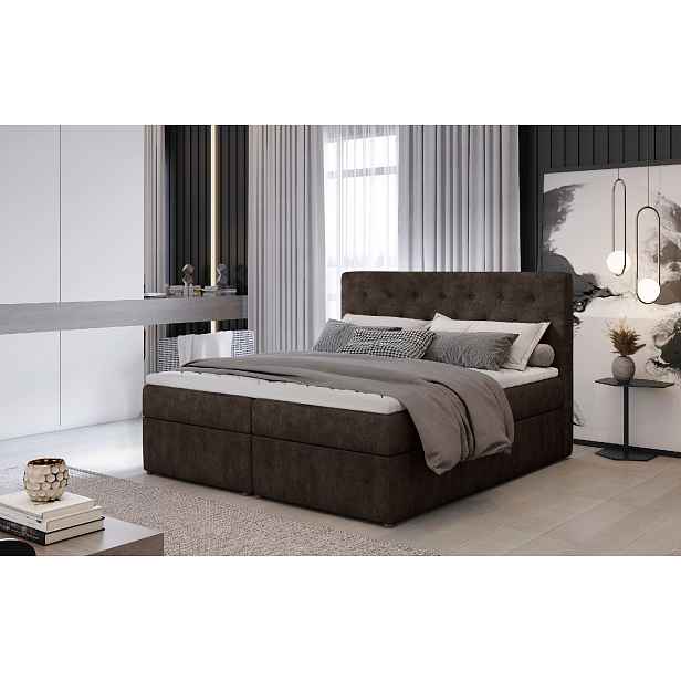 Boxspring Loree Rozměr: 160 x 200 cm, látka: Dora 28