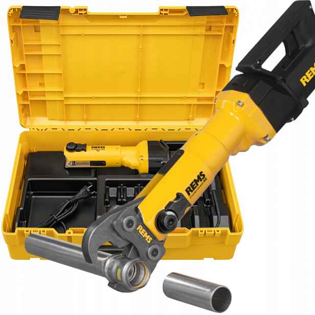 Elektrická Lisovací Svorka Na Trubky 32 kN 10-110 mm 450 W Xl-boxx Rems 572113