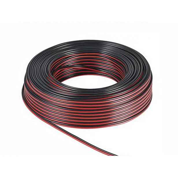 Kabel 2 žilový Led pásek Mono Rolka 100MB 2x0.35