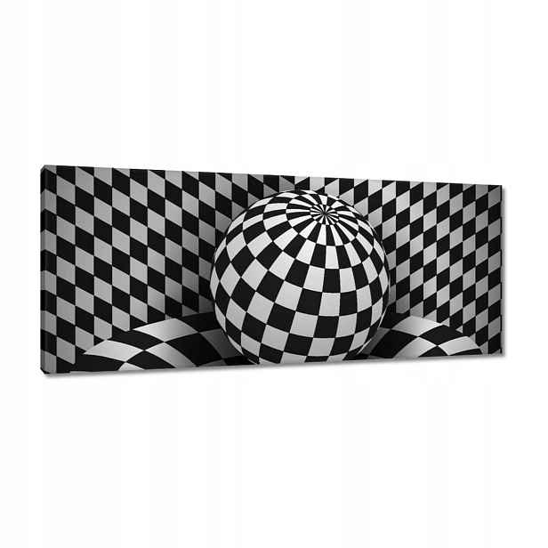 Obrazy 100x40 Abstrackja černobílá