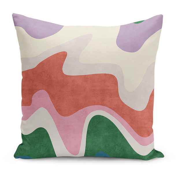 Povlak na polštář 43x43 cm Squiggly Breeze – Mila Home