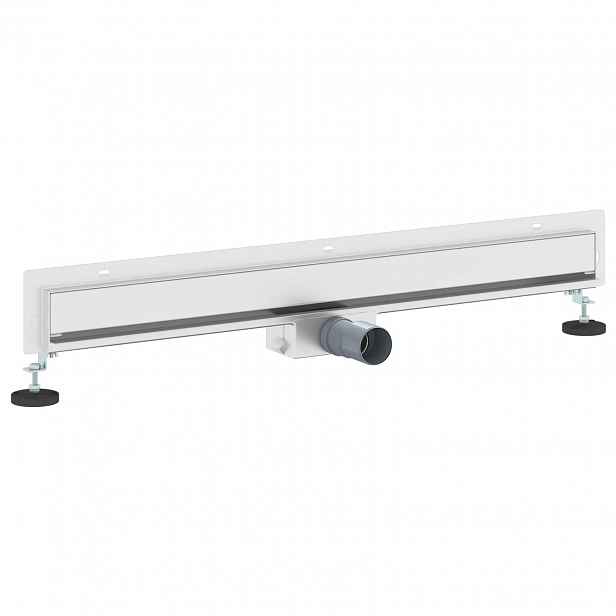 vidaXL Nástěnný sprchový odtok Stříbrná 80 cm Nerezová ocel 304