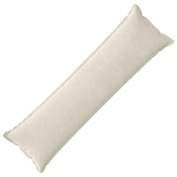 vidaXL Polštář HOUTEN Krémová 40 x 145 cm Mikrovláknová fleece