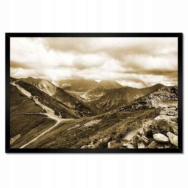 Plakáty v rámu 60x40 Tatry Polské hory Pohled