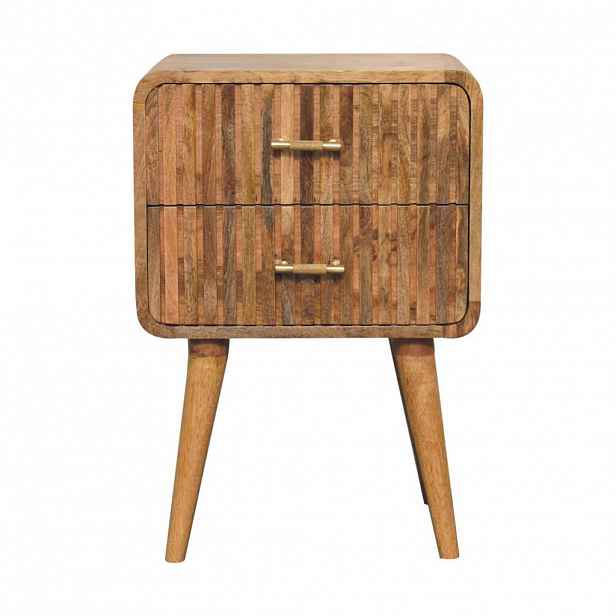 Artisan Furniture KONZOLE s povrchem Amber Oak, 2 zásuvky