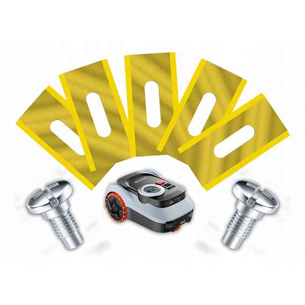 Nože Pro Robota Segway Navimow 12 ks Oboustranné Titanové i108E i206E X420E