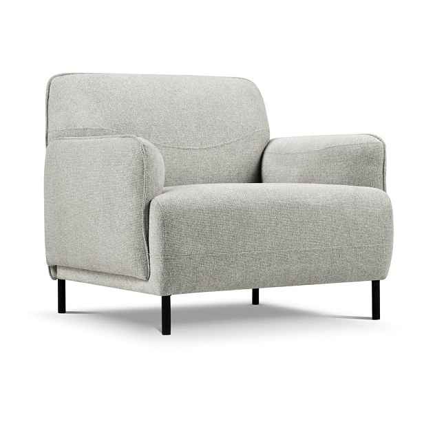 Světle šedé křeslo Windsor & Co Sofas Neso